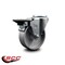 Service Caster 4'' Semi Steel Wheel Swivel Bolt Hole Caster with Posi Lock Brake SCC-BH20S414-SSS-PLB - alternate 2